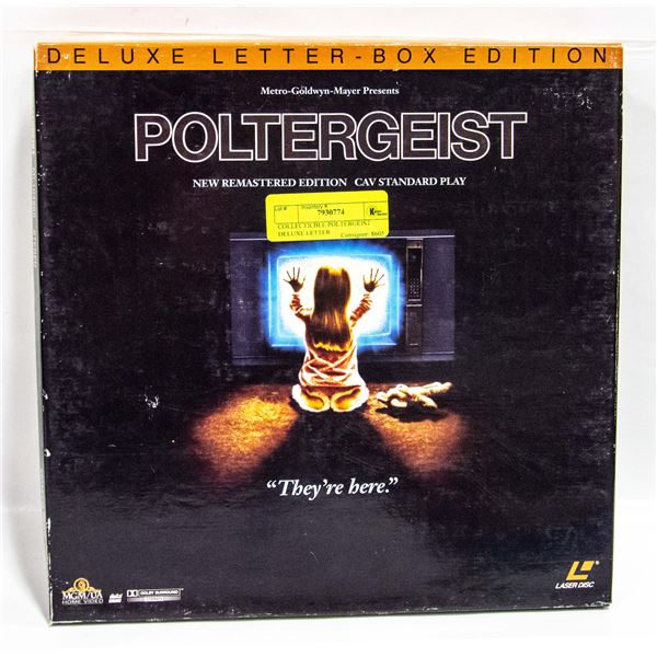 COLLECTICBLE POLTERGEIST DELUXE LETTER