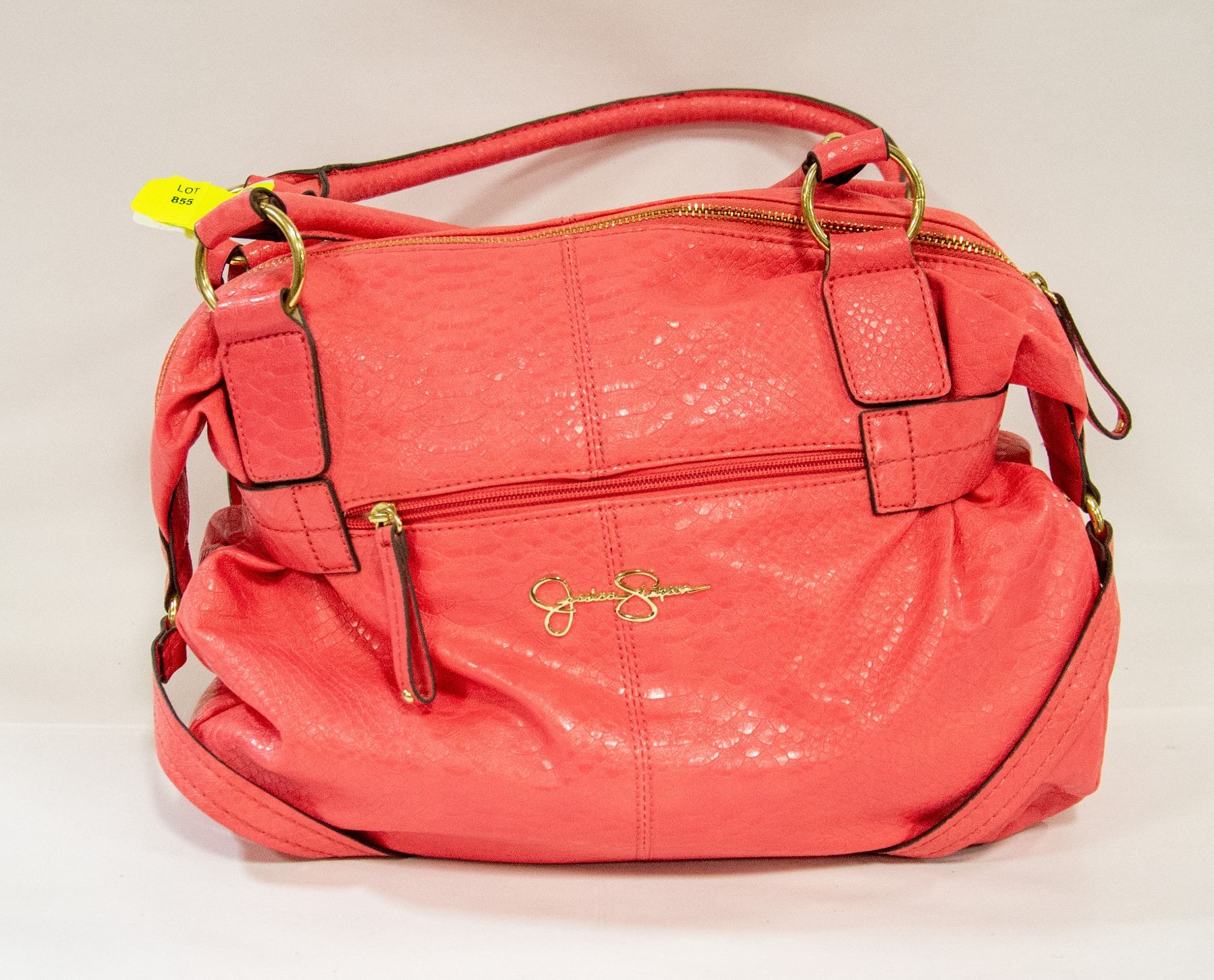 AUTHENTIC JESSICA SIMPSON PINK LEATHER PURSE