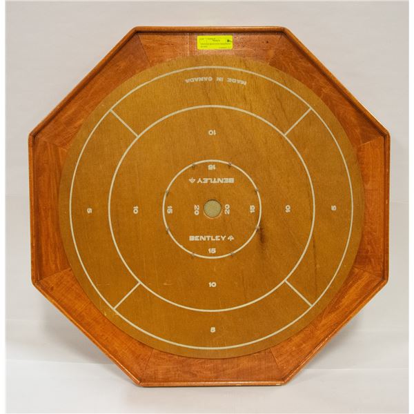VINTAGE BENTLEYS CROKINOLE BOARD