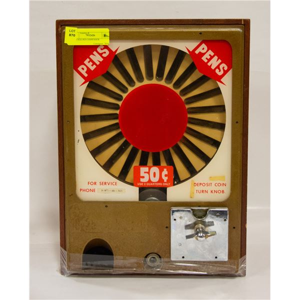 VINTAGE PEN DISPENSER H-16.5"