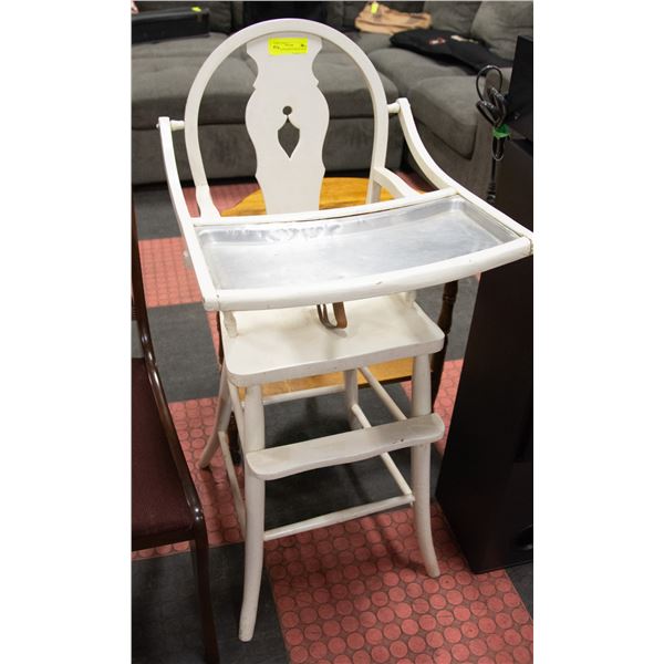 ANTIQUE HIGH CHAIR - FOR DOLLS