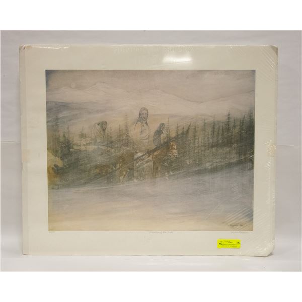 UNFRAMED LTD ED PRINT TRAVELERS OF THE MISTS R.