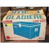 Image 1 : VINTAGE COLEMAN "GLACIER LOW BOX" COOLER IN BOX