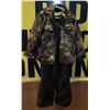 Image 1 : BOYS SIZE 5 INSULATED COVERALS + CAMO COAT