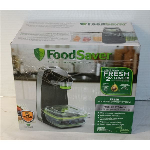 REPACKAGED FOOD SAVER INCLUDES 3-CUP CONTAINER