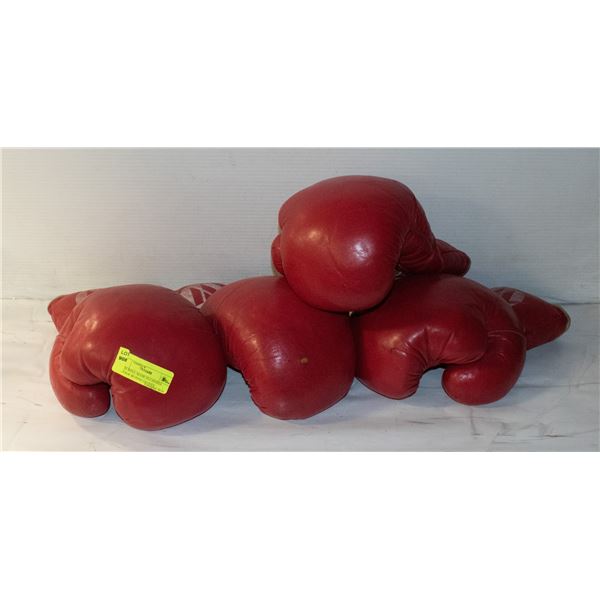 WINN WELL MADE IN CANADA VINTAGE BOXING GLOVES