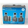 Image 1 : GE DECT 6.0 DIGITAL 3 HANDSET SET SYSTEM CORDLESS
