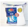 Image 1 : WHITE CREW SOCKS,SIZE 6-12,6 PACK,FRUIT OF THE