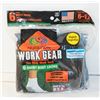 Image 1 : WORK BOOT SOCKS,SIZE 6-12,6 PACK,FRUIT OF THE