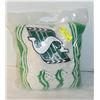 Image 1 : SASKATCHEWAN ROUGH RIDERS KNIT BLANKET-ESTATE