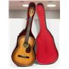Image 1 : VINTAGE SUZUKI ACOUSTIC GUITAR IN CARRY CASE
