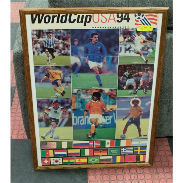 1994 LARGE USA WORLD CUP SOCCER PICTURE