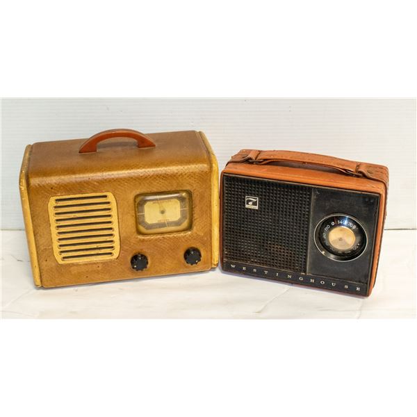 PAIR OF VINTAGE RADIO'S
