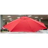 Image 1 : NEWLY OPENED SONGMICS RED PATIO UMBRELLA  WITH