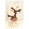 Image 1 : CAPODIMONTE 18 INCH PORCELAIN ITALY DOVES ON