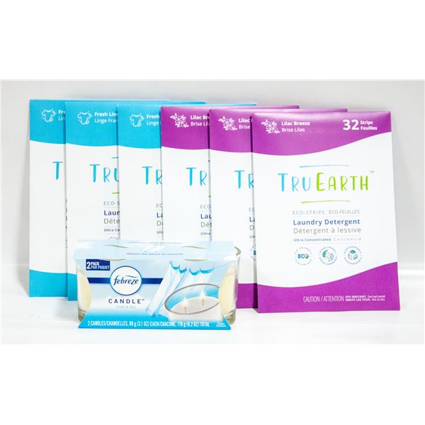 SEALED (6) TRU EARTH LAUNDRY