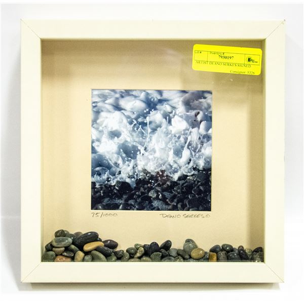 ARTIST DEANO SERKES SIGNED