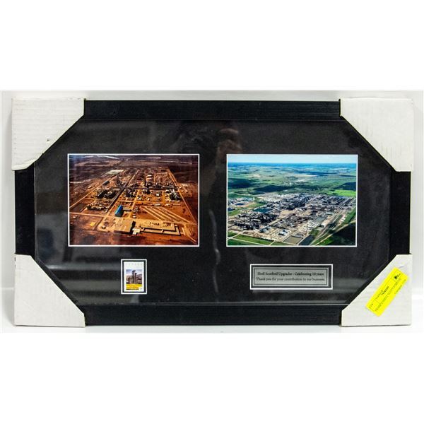 FRAMED SHELL SCOTT FORD OIL