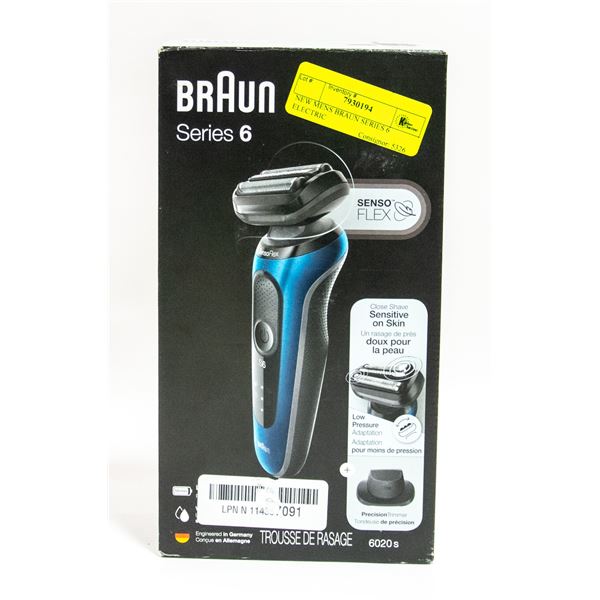 NEW MENS BRAUN SERIES 6 ELECTRIC