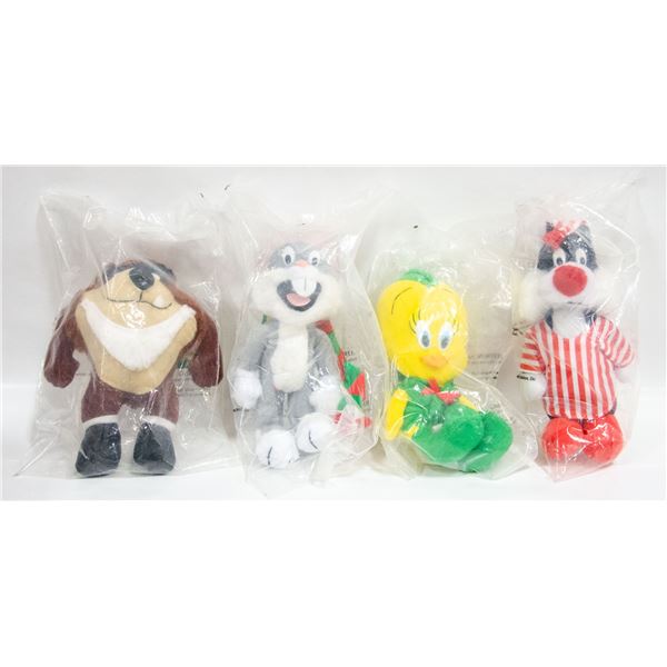 SEALED (4) 1990'S MCDONALDS LOONEY