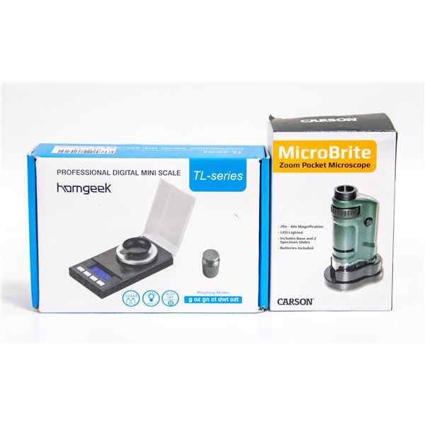 NEW CARSON MICROBRITE 20 X 40 ZOOM