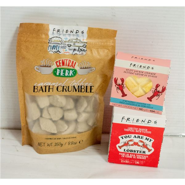 BUNDLE OF NEW SEALED "FRIENDS" BATH PRODUCTS