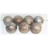 Image 1 : 7 METAL BALLS (BOCCE STYLE)