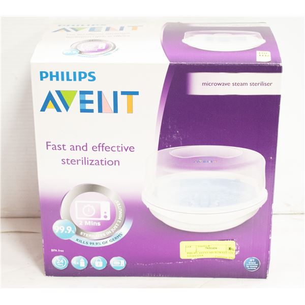 PHILIPS AVENT MICROWAVE STEAM STERILIZER