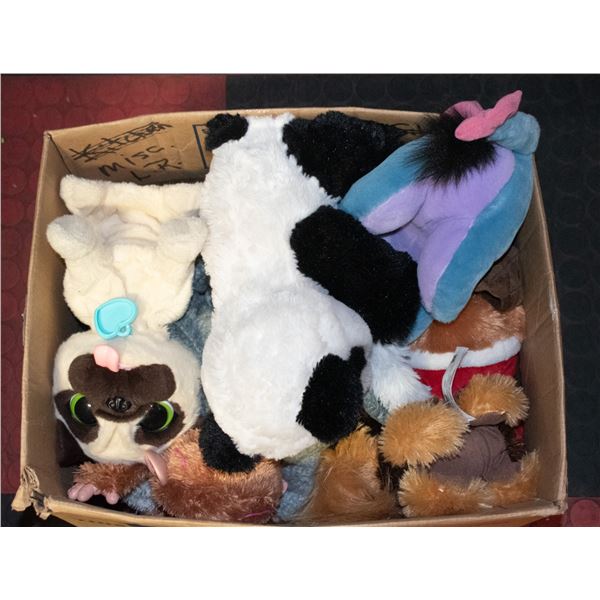 LOT OF ANIMATED PLUSH TOYS FUR REAL FRIENDS AND
