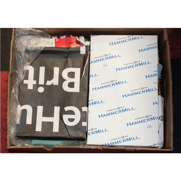 BOX OF ASSORTED COLOUR COPY PAPER