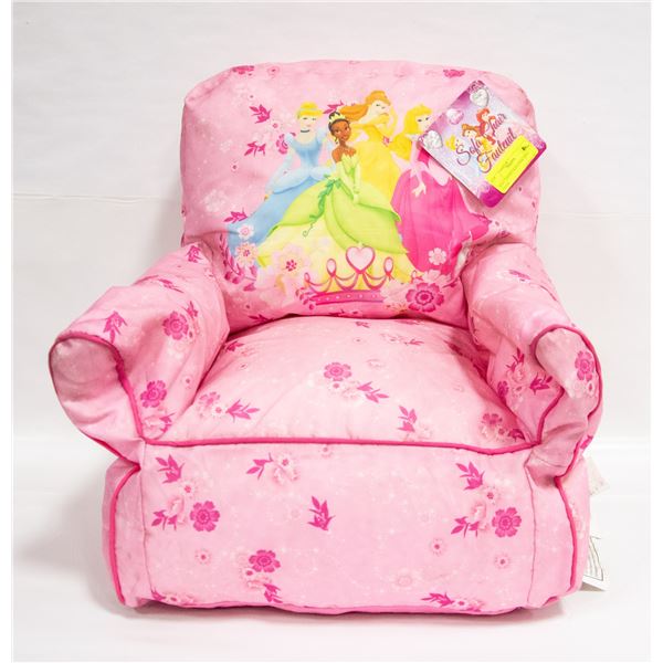 WALT DISNEY KIDS PINK SOFA CHAIR