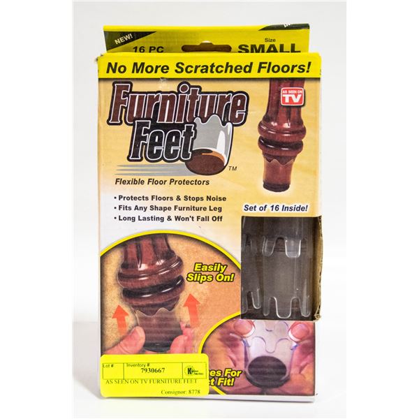 AS SEEN ON TV FURNITURE FEET