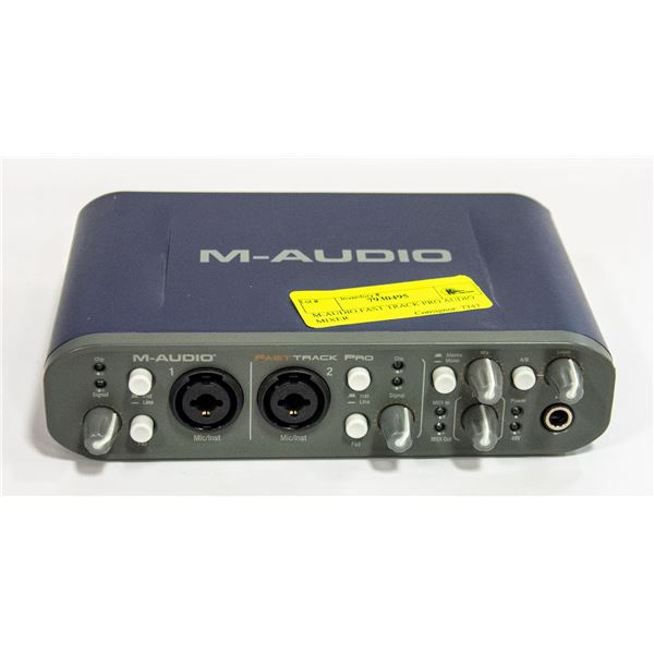 M-AUDIO FAST TRACK PRO AUDIO MIXER