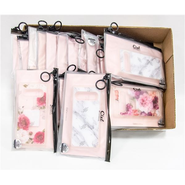 FLAT OF NEW PHONE CASES FOR GALAZY S10 AND S10+