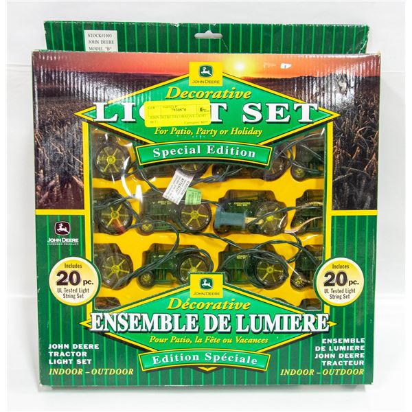 JOHN DEERE DECORATIVE LIGHT SET