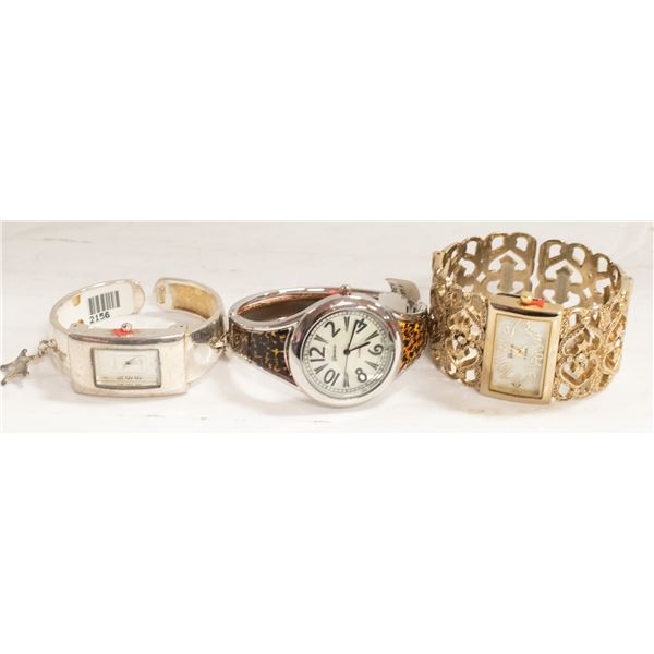 3 GENEVA NEW OLD STOCK WATCHES