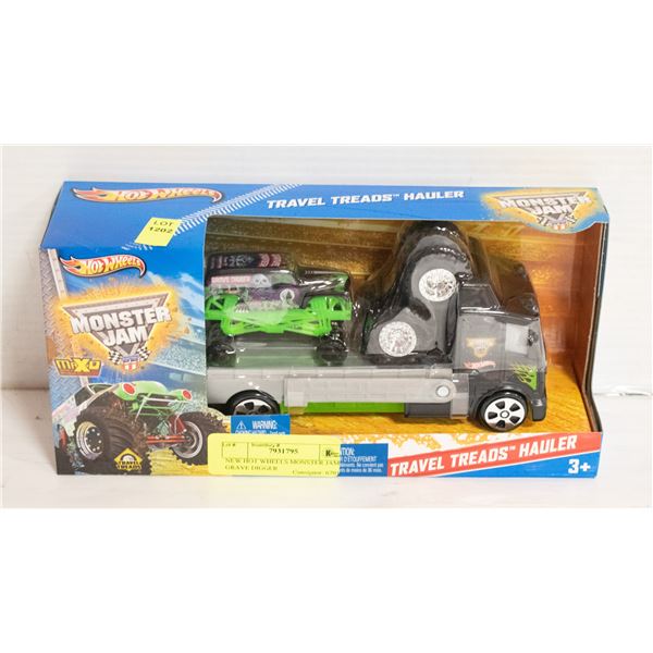 NEW HOT WHEELS MONSTER JAM GRAVE DIGGER
