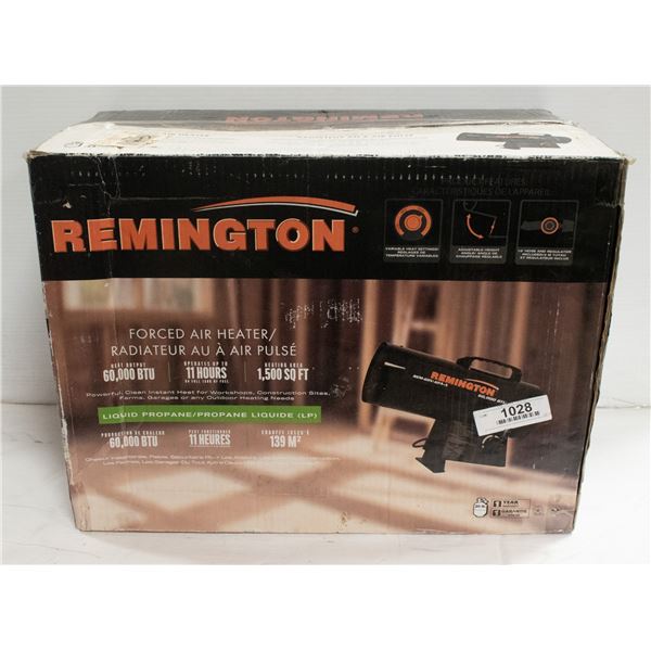 REMMINGTON FORCER AIR HEATER 60,000