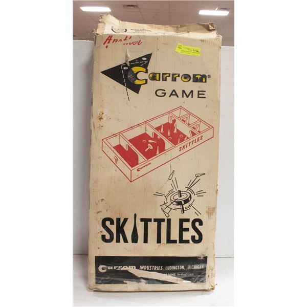 VINTAGE "SKITTLES" LARGE SOLID WOOD TABLE-TOP