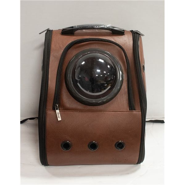 NEW AMAZON WYH PETRIP BROWN PET CARRIER