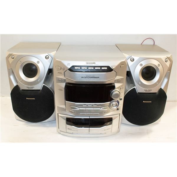 PANASONIC CD/TAPE PLAYER