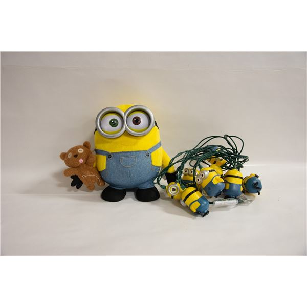 10" TALKING MINION & LIGHTS