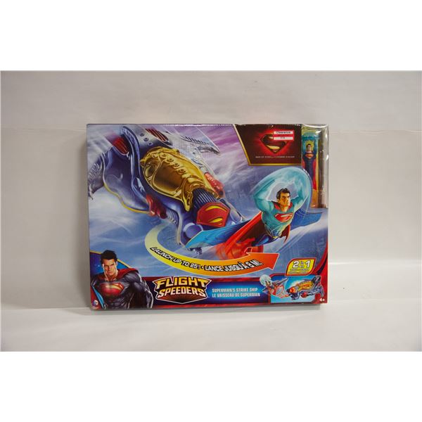 NEW IN BOX - SUPERMAN'S STRIKE SHIP - FLIGHT