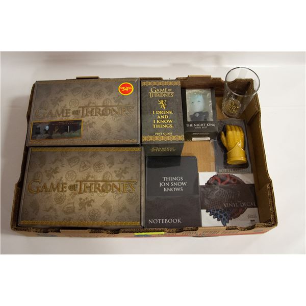 2 GAME OF THRONES LOOT BOXES - 1 SEALED