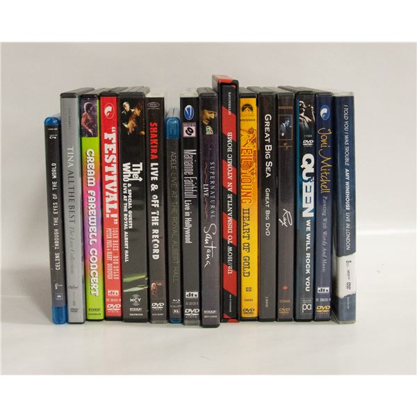 16 CONCERT D.V.D VIDEOS ALL TOGETHER-ESTATE