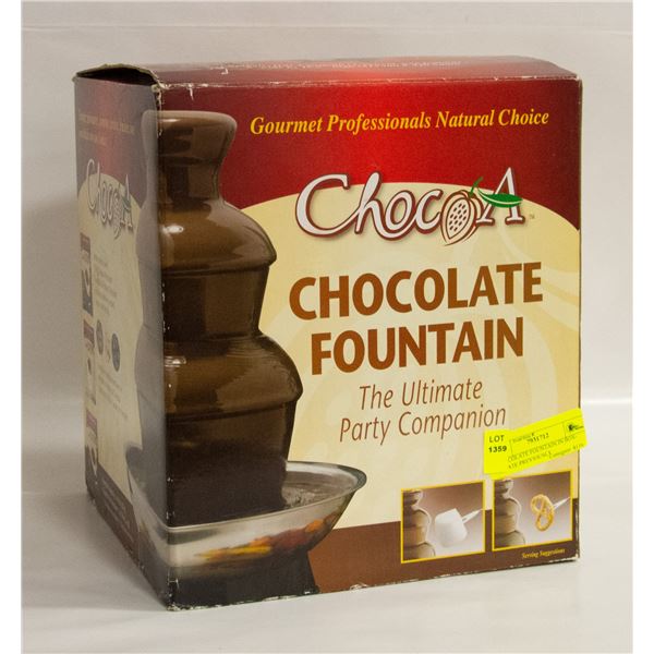 CHOCOLATE FOUNTAIN IN BOX- ESTATE PREVIOUSLY