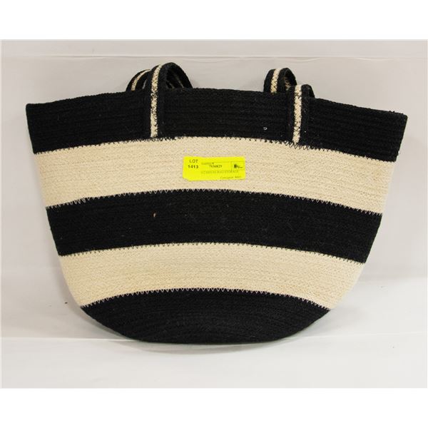 COTTON CANVAS BAG STORAGE TOTE