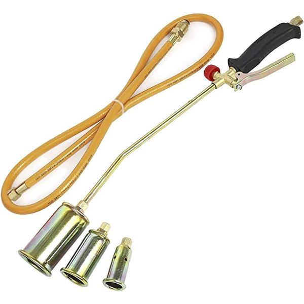 YAETEK PORTABLE PROPANE TORCH WITH 3 NOZZLES