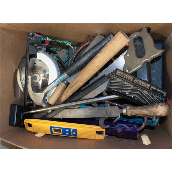LOT OF ASSORTED SHOP TOOLS