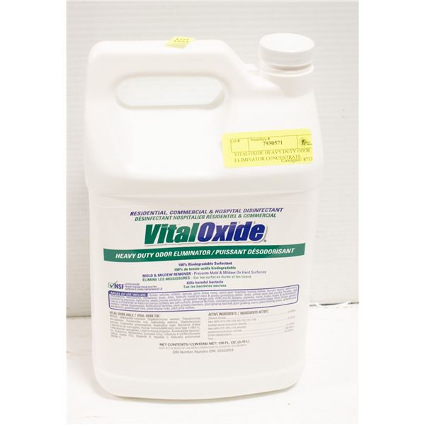 VITALOXIDE HEAVY DUTY ODOR ELIMINATOR CONCENTRATE